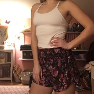 High rise shorts